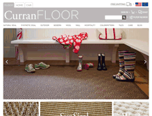 Tablet Screenshot of curranfloor.com